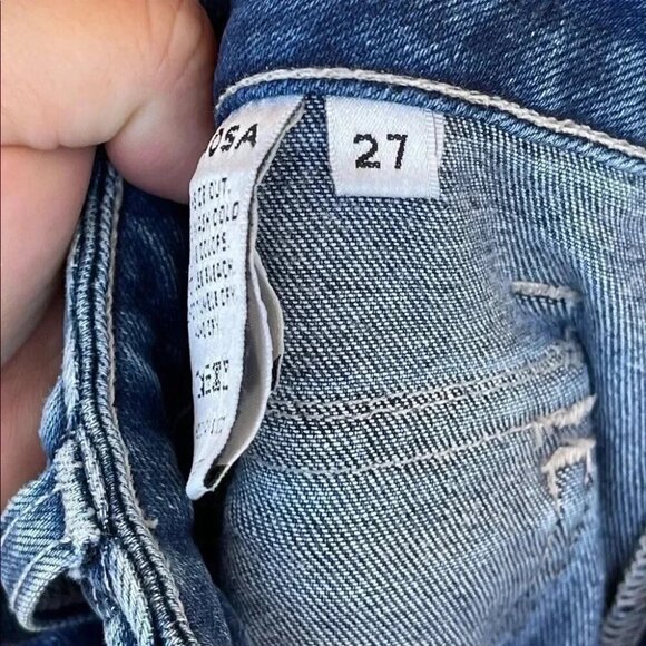 Tularosa Flare Penelope Jeans in Ankara Wash size 27 - Picture 15 of 16